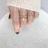 N°5 classy diamond ring 0.3ct